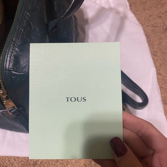 Tous EW Bowling Mossaic Verde Bag - Picture 11 of 13